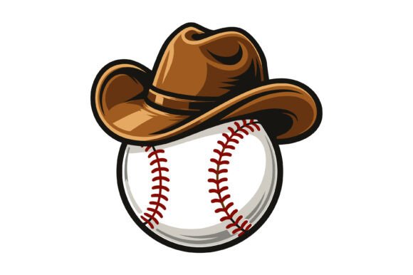 Baseball Cowboy Hat Western Mascot Embroidery Design Review