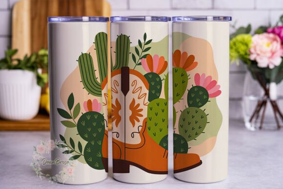 Boho Cowboy Boot 20oz Tumbler Wrap Review for Real Projects