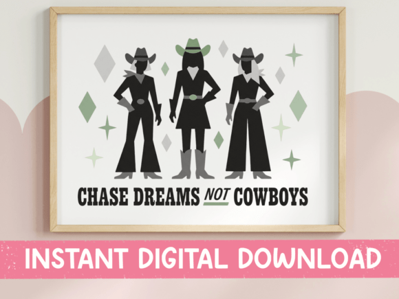 Chase Dreams Not Cowboys Western Design Review