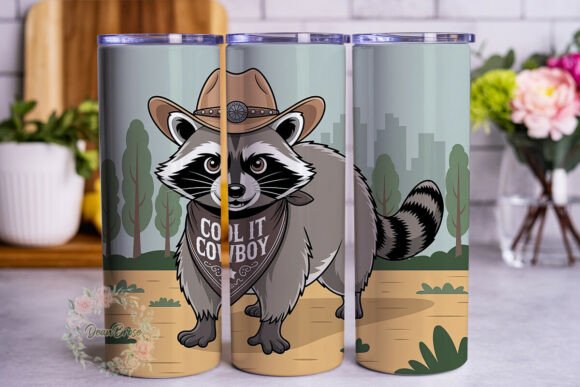 Cowboy Raccoon Wildlife 20oz Tumbler Review for Real Projects