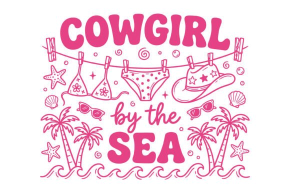 Cowgirl by the Sea: A Beachy Embroidery Design Review