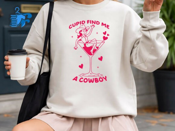Cupid Find Me a Cowboy Valentine Cocktail Design Review
