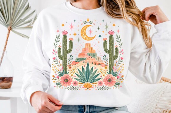 Cute Western Desert Shirt Cactus Design Review