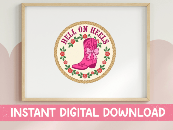 Hell on Heels Rose Circle SVG PNG Review for Real Embroidery Projects