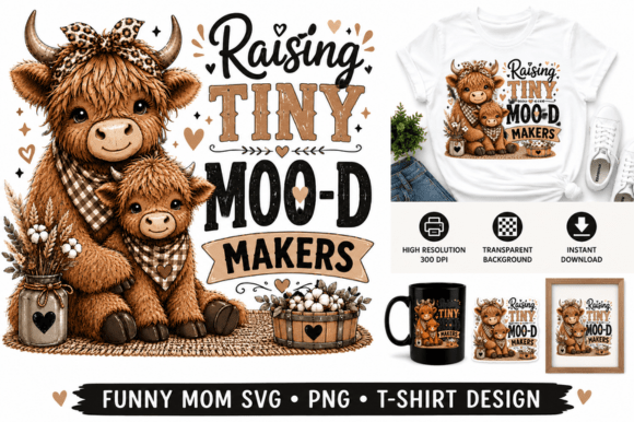 Raising Tiny Moo-d Makers: A Playful Embroidery Design Review
