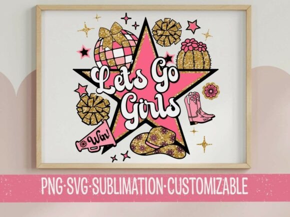 Reviewing the Let's Go Girls Cheer Star Megaphone SVG