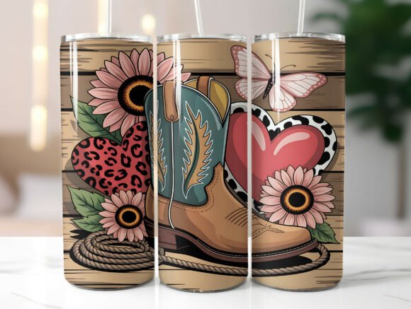 Western Cowboy Valentine Tumbler Wrap Review