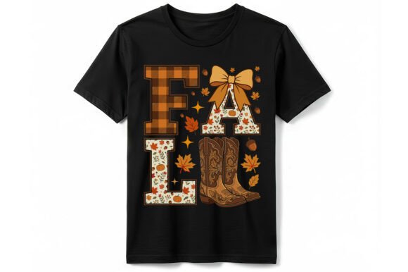 Western Fall Cowboy Boot T-Shirt Review: A Seasonal Embroidery Asset